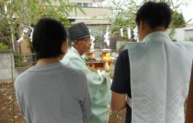 地鎮祭おめでとうございます！