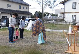 地鎮祭＆竣工式♪